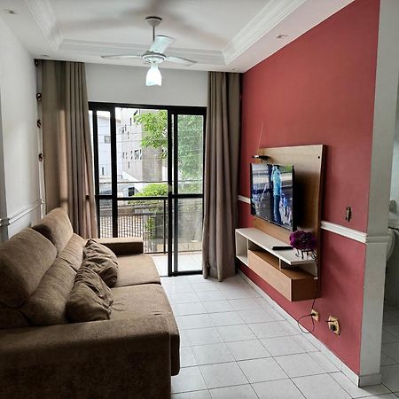 Confortavel Apartamento 1 Dorm Com Piscina E Lazer Γκουαρούχα Εξωτερικό φωτογραφία