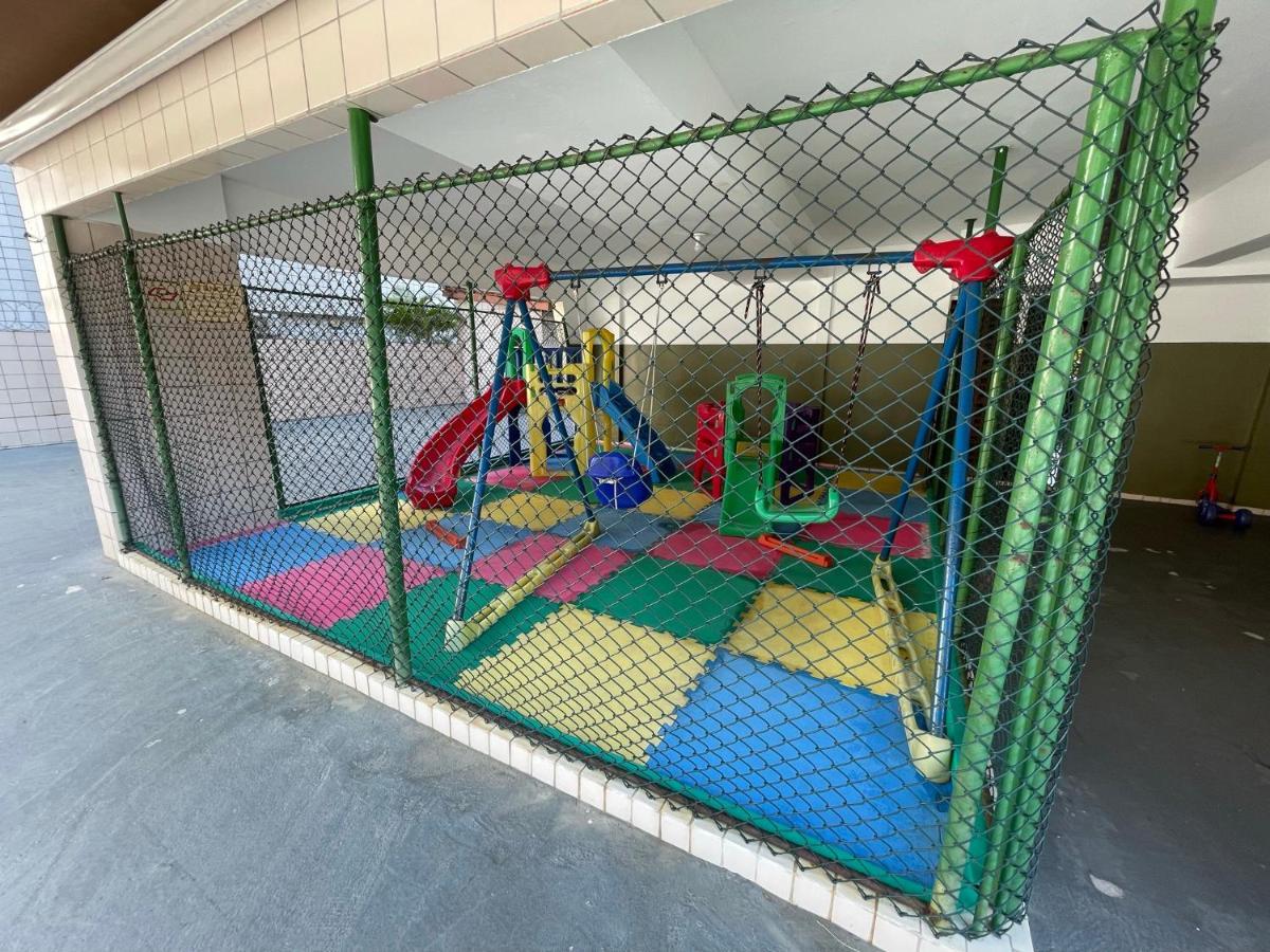 Confortavel Apartamento 1 Dorm Com Piscina E Lazer Γκουαρούχα Εξωτερικό φωτογραφία