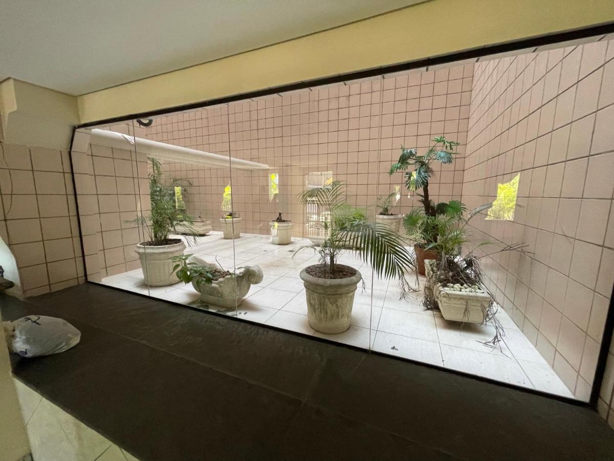 Confortavel Apartamento 1 Dorm Com Piscina E Lazer Γκουαρούχα Εξωτερικό φωτογραφία