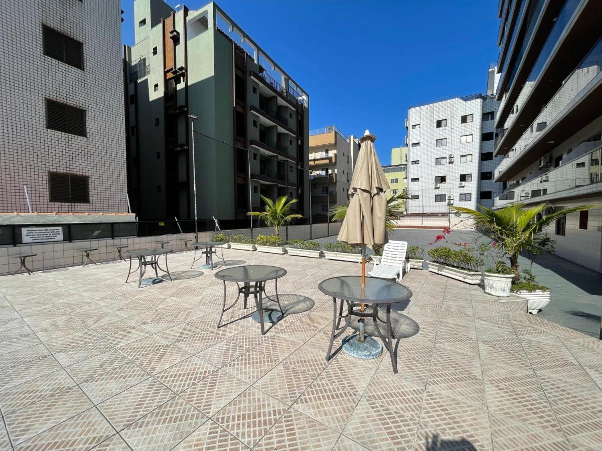 Confortavel Apartamento 1 Dorm Com Piscina E Lazer Γκουαρούχα Εξωτερικό φωτογραφία