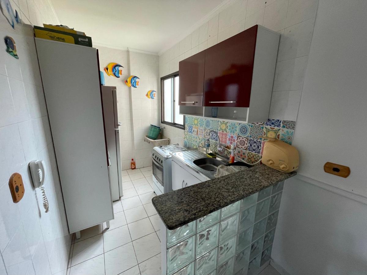 Confortavel Apartamento 1 Dorm Com Piscina E Lazer Γκουαρούχα Εξωτερικό φωτογραφία