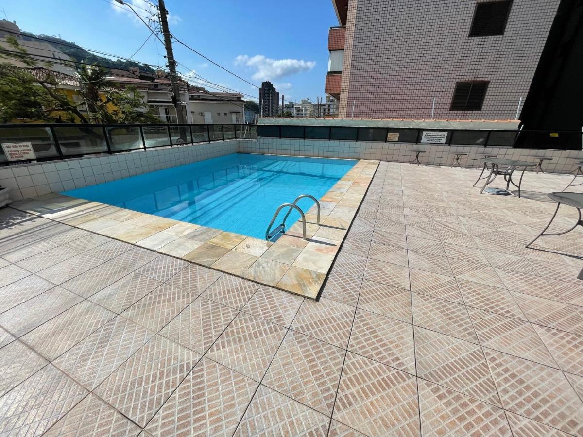 Confortavel Apartamento 1 Dorm Com Piscina E Lazer Γκουαρούχα Εξωτερικό φωτογραφία